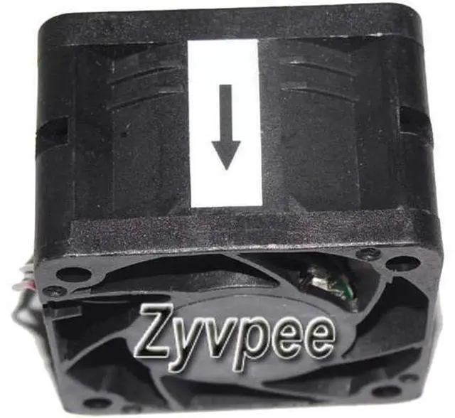 Alt view image 3 of 3 - for 40mm 4028 BL2R 12V 0.40A 3 Wires 3 Pins 4cm Server CPU Cooling Fan
