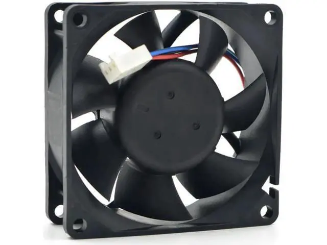 Alt view image 2 of 4 - for 70mm CPU Cooling 2810KL-04W-B79 12V 0.46A 3 Wires High Volume Server Fan 70*25mm