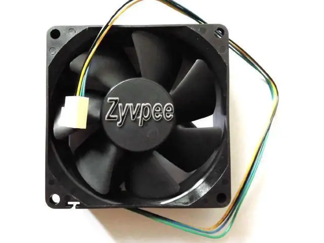 Alt view image 2 of 2 - for avc 80mm DA08025B12U -P014 12V 0.35A 4 wires 4 pins 8cm cpu cooling fan