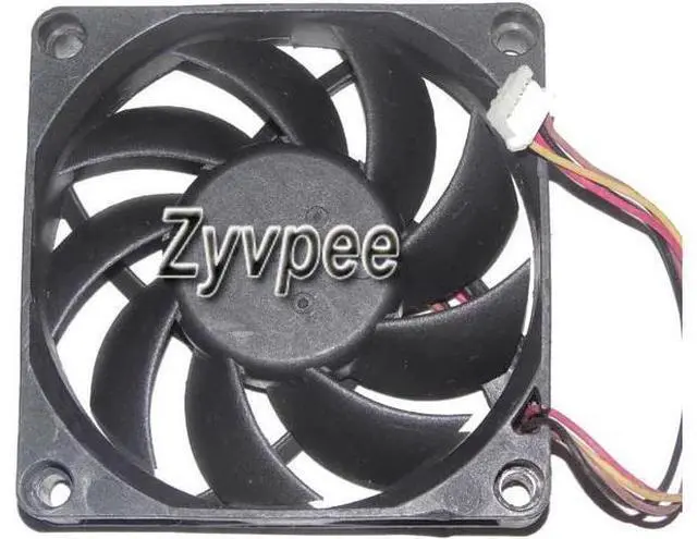 Alt view image 3 of 3 - for 70mm AFB0712VHB 12V 0.55A 4 wires 4 pins cpu cooling fan