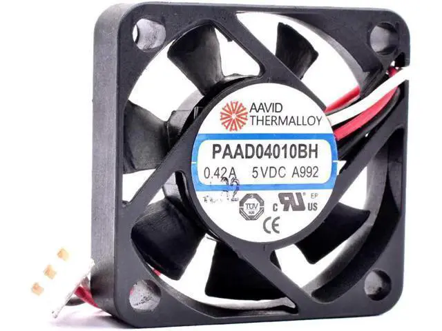 Alt view image 2 of 4 - PAAD04010BH 4cm 40mm 40x40x10mm DC5V 0.42A super air volume router switch cooling fan