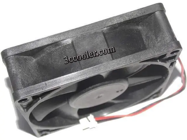 Alt view image 2 of 5 - for 80mm Case Fan Nonoise 8025 A8025M12D CG 12V 0.13A 2 Wires Cooling