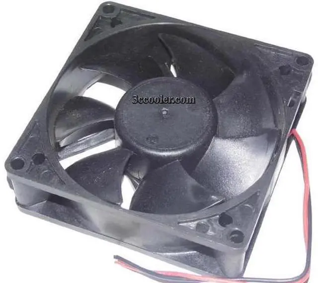 Alt view image 5 of 5 - for 80mm Case Fan Nonoise 8025 A8025M12D CG 12V 0.13A 2 Wires Cooling