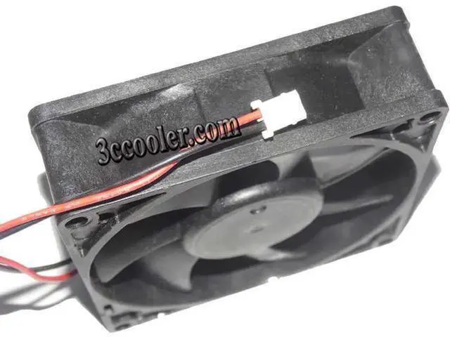 Alt view image 4 of 5 - for 80mm Case Fan Nonoise 8025 A8025M12D CG 12V 0.13A 2 Wires Cooling