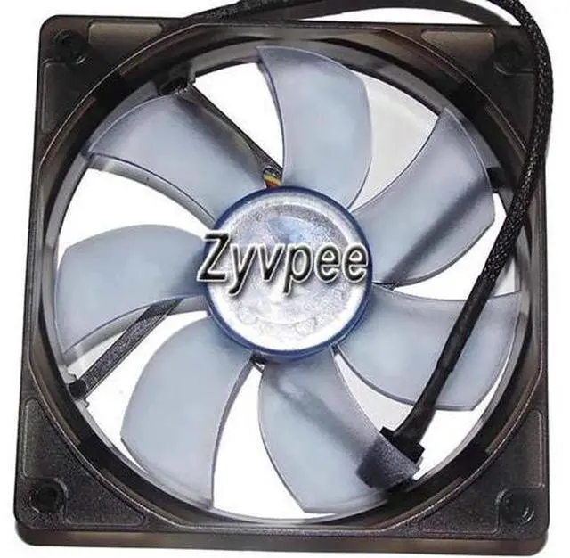 Alt view image 3 of 3 - for 120mm 12025 12025R12HP DC12V 0.39A 4Wires 4 Pins 12CM PC Server Cooling Fan