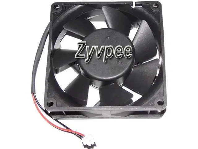 Alt view image 2 of 2 - for 80mm 8025 DA08025B24U -059 DC24V 0.26A 2 Wires 2 Pins 8CM Inverter Cooling Fan