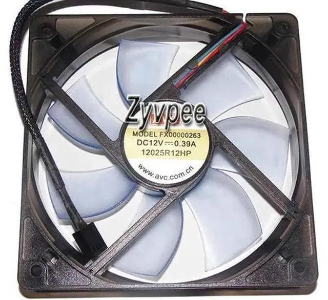 Main image of for 120mm 12025 12025R12HP DC12V 0.39A 4Wires 4 Pins 12CM PC Server Cooling Fan