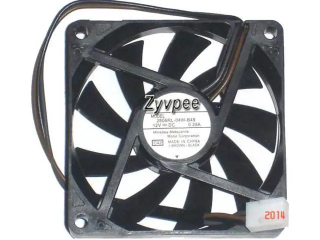 Alt view image 2 of 2 - for 70MM 7015 CA2 DC12V 0.28A 3 Wires 3 Pins 7CM CPU Cooling Fan