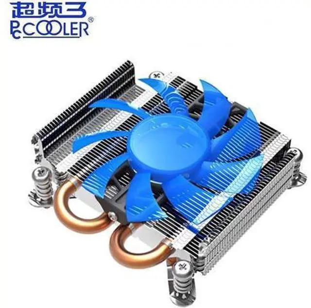 Main image of S85 2 heatpipe ultra-thin 80mm PWM fan for HTPC 1U mini case all-in-one cooling for Socket Intel 775 115x CPU cooler