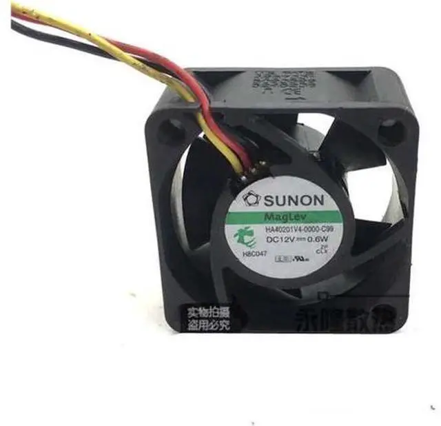 Alt view image 5 of 6 - for 4CM Sunon HA40201V4-0000-C99 4020 12V 0.6W Maglev Silent Cooling Fan