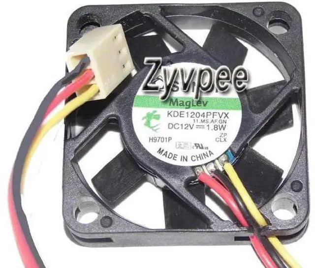 Main image of for Sunon 40mm KDE1204PFVX 11.MS.AF.GN 12V 1.8W 3 wires 3 pins 4cm cooling fan
