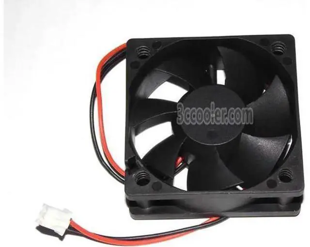 Alt view image 2 of 2 - for RUNDA 5CM 12V 0.23A 2 Wires 2 Pins Connector 50*50*20MM DC square Cooling fan Case cooler