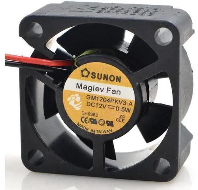 Main image of for 40MM DC PC Cooling GM1204PKV3-A 12V 0.5W 2 Wires CPU Case Fan 40*20MM