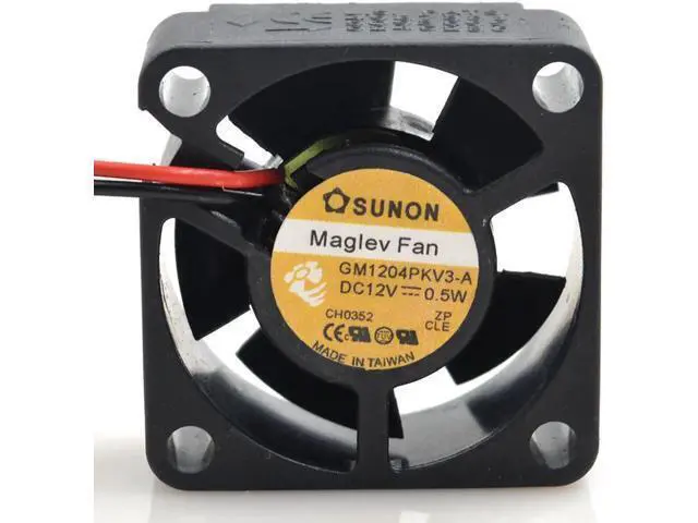 Alt view image 3 of 5 - for 40MM DC PC Cooling GM1204PKV3-A 12V 0.5W 2 Wires CPU Case Fan 40*20MM