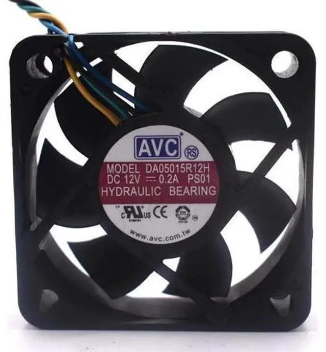Main image of for 50MM CPU Cooling DA05015R12H 12V 0.2A 4 Wires 4 Pins PWM 5CM Case Fan