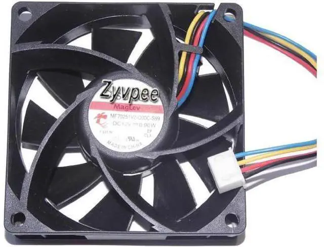 Main image of for 70MM CPU Cooling 7015 MF70251V2-Q00C-S99 12V 0.9W 4 Wires 4 Pins 7CM Case Fan