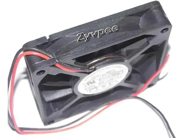 Alt view image 2 of 3 - for 70mm CPU Cooling 7015H12B ND3 12V 0.4A 2 Wires 2 Pins Case Fan 70*15mm Zyvpee