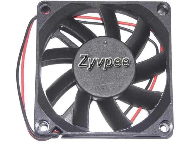 Alt view image 3 of 3 - for 70mm CPU Cooling 7015H12B ND3 12V 0.4A 2 Wires 2 Pins Case Fan 70*15mm Zyvpee