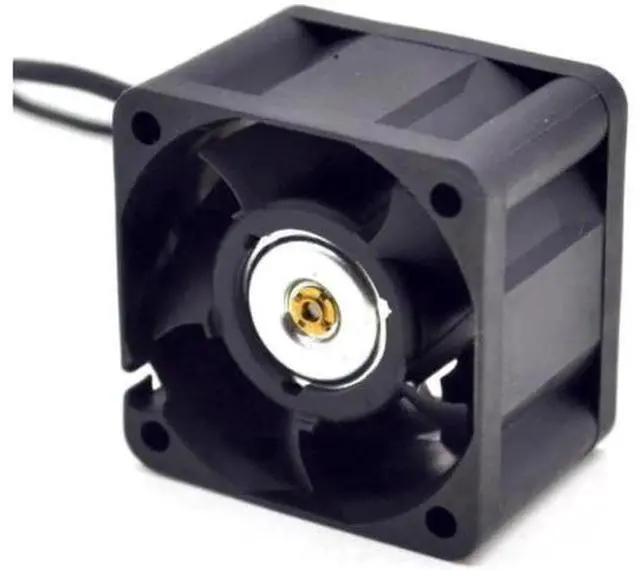 Alt view image 2 of 7 - for 40mm Switch Print Cpu Cooling FFB0412SHN F00 12V 0.6A 3 wires Case Fan 40*28mm