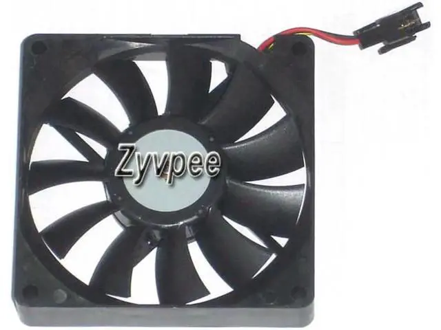 Alt view image 3 of 3 - for 80MM 8015 CA3 DC12V 0.09A 3 Wires 3 Pins 8CM CPU Cooling Fan