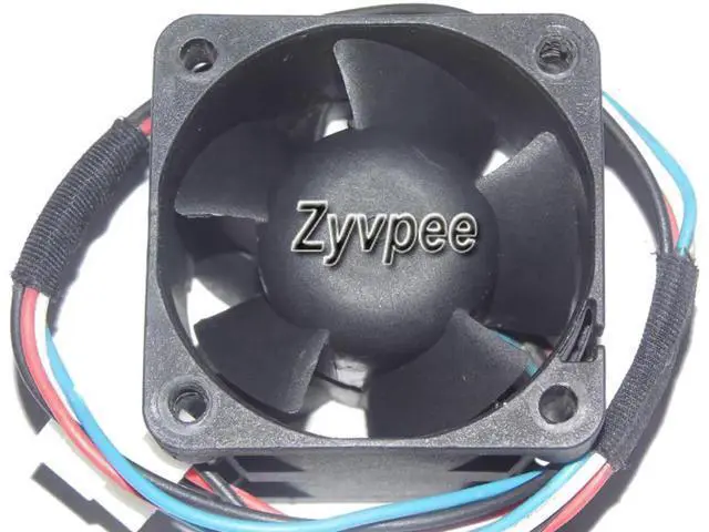 Alt view image 3 of 3 - for 40MM 4028 DC12V 8.0W 4 Wires 4 Pins case fan server switch cpu cooling