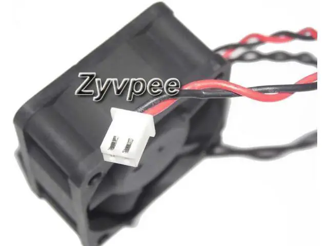 Alt view image 2 of 3 - for 40mm 4020 DC12V 0.08A 2 Wires 2 Pins 4CM Cooling Fan for switch router CPU