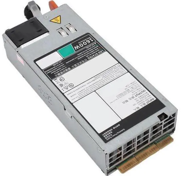 Main image of 1600W EPP Server Power Supply, Plug and Play with Cooling Fan, for Dell R530 R740 Series Servers