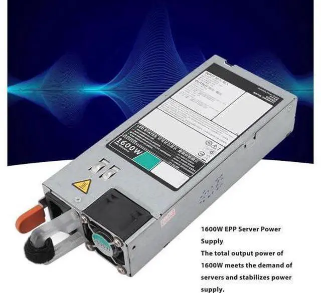 Alt view image 6 of 6 - 1600W EPP Server Power Supply, Plug and Play with Cooling Fan, for Dell R530 R740 Series Servers