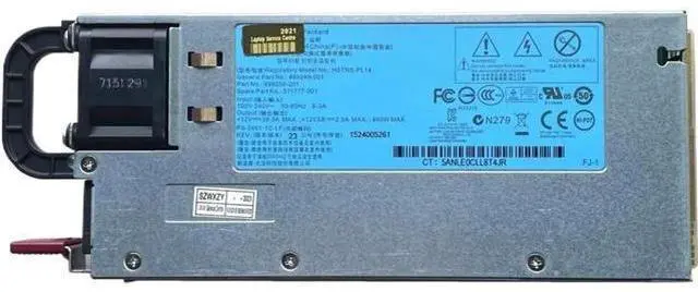 Main image of 460W Hot-Plug Server Power Supply for HP DL360 DL380 G6 G7 G8, Replaces 511777-001 499249-001 499250-101 DPS-460EB A HSTNS-PR17