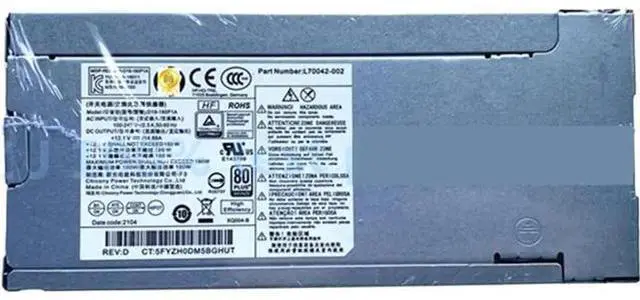 Main image of 180W Power Supply for HP 280 G3 MT, Replacement for L70042-002 L70042-004 PCK017 D19-180P1A 1Pack