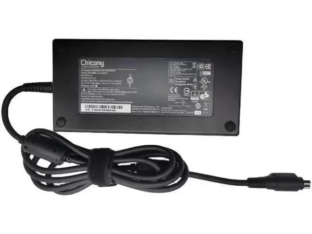 Alt view image 3 of 3 - Original OEM Chicony 230W A12-230P1A AC Adapter, 19.5V 11.8A Power Charger Compatible with Clevo P751DM Gaming Laptop