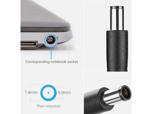 Alt view image 5 of 5 - 240W 19.5V 12.3A AC Charger, Replacement for Dell PA-9E GA240PE1-001, Compatible with Alienware M17X M18X X51 13 15 17 R2-R5, Precision M6400 M6800 7710 7730, Area-51m Power Supply Cord