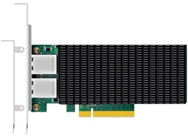 Main image of ST7318 2-Port 10G RJ45 PCIe Network Card, Intel X540 Controller, PCIe 2.0 X8 Ethernet Adapter, Compatible with Windows 11/10, Server, Linux, VMware ESXi, Non-Mac OS