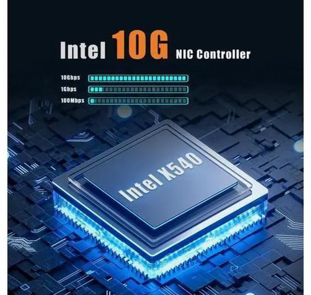 Alt view image 5 of 7 - ST7318 2-Port 10G RJ45 PCIe Network Card, Intel X540 Controller, PCIe 2.0 X8 Ethernet Adapter, Compatible with Windows 11/10, Server, Linux, VMware ESXi, Non-Mac OS
