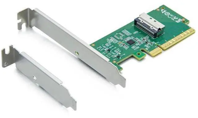 Main image of MCIO 74Pin 8i to PCIe X8 Adapter Card, PCIe 5.0 Gen5 32GT/s