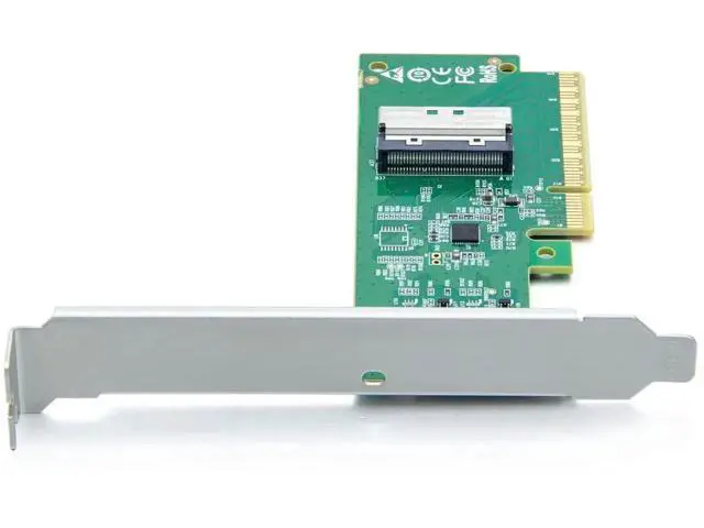 Alt view image 2 of 5 - MCIO 74Pin 8i to PCIe X8 Adapter Card, PCIe 5.0 Gen5 32GT/s