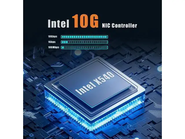 Alt view image 6 of 7 - ST7215 1-Port 10Gb RJ45 PCIe Network Card, Intel X540 Controller, PCIe 2.0 X8 Ethernet Adapter, Compatible with Windows 11/10, Server, Linux, VMware ESXi, Non-Mac OS