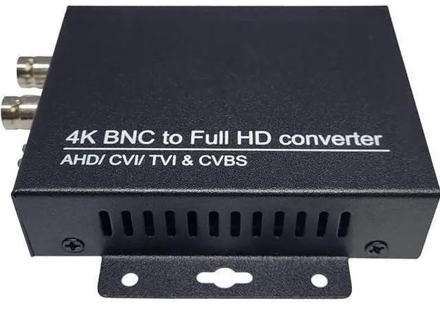 Alt view image 3 of 7 - 101AV 4K HD BNC to HDMI Video Converter, Convert HD-TVI/AHD/CVI/CVBS Composite BNC Signal to FHD HDMI Adapter for Monitor DVR