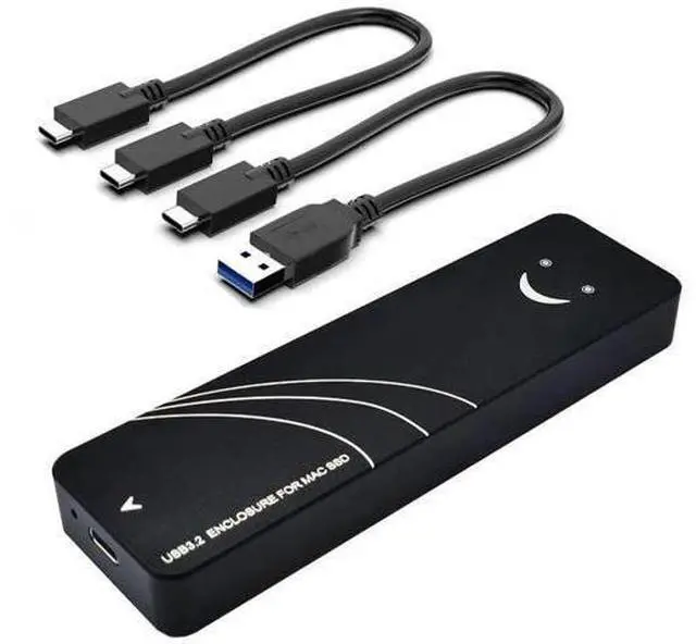 Main image of USB 3.2 Type-C External SSD Enclosure, ST-NGFF2013 Controller, 28Pin NVMe SSD Case Compatible with MacBook Air Mid 2013-2016 & MacBook Pro Late 2013-Mid 2015