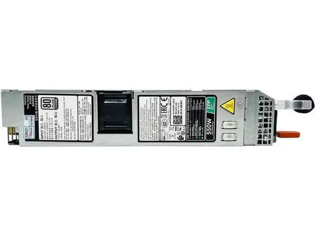 Alt view image 2 of 5 - 550W Hot-Plug Server Power Supply for Dell PowerEdge R330 R430 R340 R440 R3930, Replacement for CN-0NCNFF NCNFF L550E-S1 PS-2551-3D1 1Pack