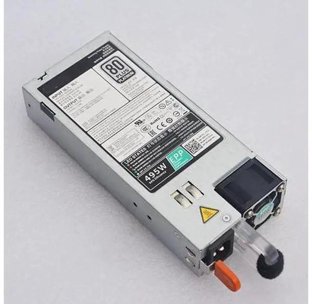 Main image of Original 495W EPP Power Supply for Dell PowerEdge R530 R630 R730 R730XD T430 T630 R740, Replacement for D495E-S1 E495E-S1 DPS-495BB A