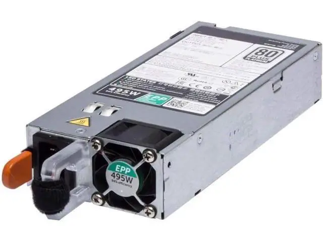 Alt view image 4 of 5 - Original 495W EPP Power Supply for Dell PowerEdge R530 R630 R730 R730XD T430 T630 R740, Replacement for D495E-S1 E495E-S1 DPS-495BB A