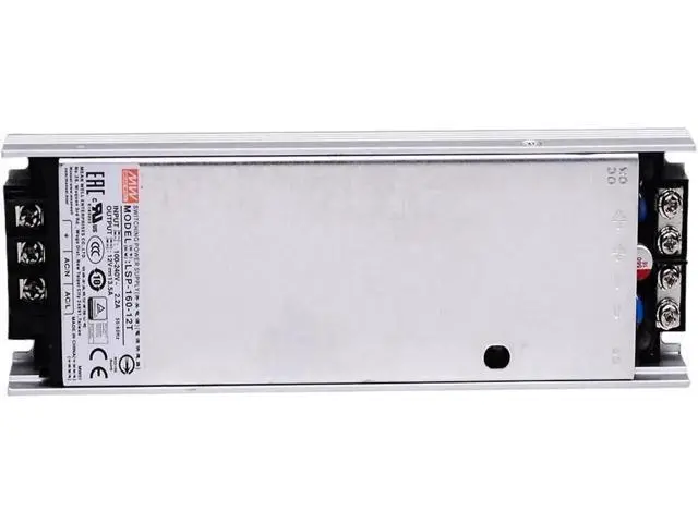 Alt view image 2 of 3 - LSP-160-24T 162W 24V 6.75A Enclosed LED Display Power Supply with Active PFC, Noise-Free Switching Power Supply 1Pack
