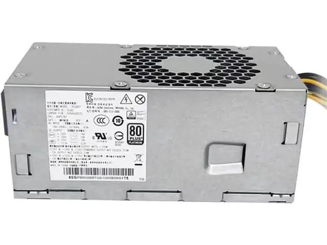 Alt view image 3 of 6 - 310W SFF Power Supply for Lenovo ThinkCentre M80T M70T M90S, ThinkStation P340 P350 P360, Replacement for 00PC787 PCJ007 SP50H29573 G5-14IMB05