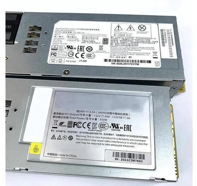 Alt view image 2 of 3 - 550W Server Power Supply Replacement for DPS-500AB-11A GW-CRPS550 PS-2551-5L