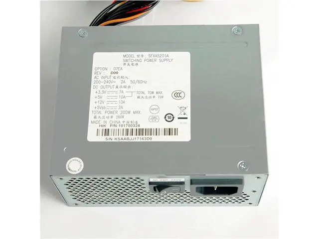 Alt view image 2 of 4 - 200W Server Power Supply for SFXA5201A, 200-240V 2A 50/60Hz Industrial & Server PSU