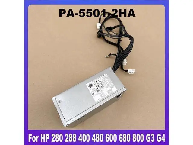 Alt view image 6 of 6 - 500W Power Supply for HP 400 600 680 800 280 288 480 G3 G4 MT, Replacement for PA-5501-2HA DPS-500AB-51A L77487-001 L89233-001 PCG007 1Pack