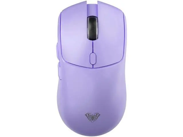 Alt view image 3 of 7 - F87 Wireless Mechanical Keyboard and Mouse Combo, 87 Keys Tenkeyless Gaming Keyboard with Light Purple SC580X Wireless Gaming Mouse