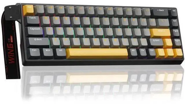 Main image of WIN68 HE MAX 60% Wired Hall Effect Gaming Keyboard, Magnetic Switch Keyboard with Adjustable Actuation Point, Fast Trigger Mode, 8KHz Polling Rate RGB Backlit Mechanical Keyboard