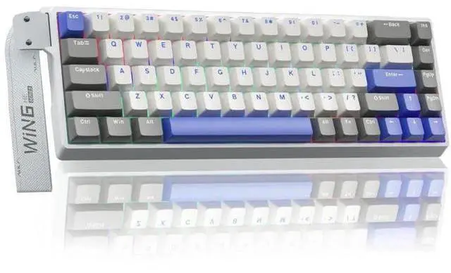 Main image of WIN68 HE MAX 60% Compact Wired Hall Effect Gaming Keyboard, Magnetic Switch Keyboard Adjustable Actuation Fast Trigger 8KHz Polling Rate RGB Backlit Mechanical Keyboard